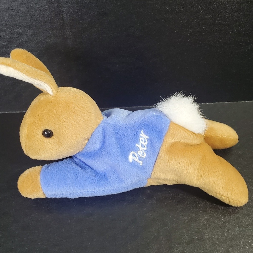 Beatrix Potter Peter Rabbit Stuffed Animal Plush Eden Beanbag 7" Easter Beanie